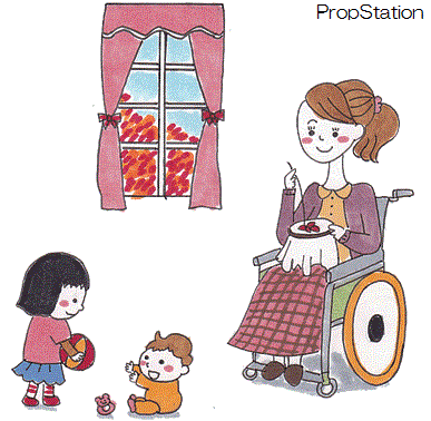 障害の有無に関わらない雑貨の作り手さん発掘　イメージイラスト