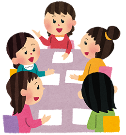 みんなで商品開発　イラスト