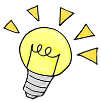 閃き　イメージイラスト