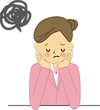 悩み　イメージイラスト