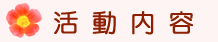 活動内容のページ