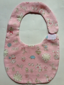 シロヌキどうぶつさんスタイ　ピンク