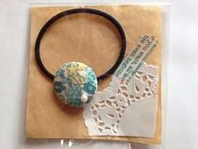 くるみボタンゴム