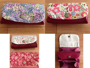 МОМО×ゆずりはさん　ぷくぷく財布